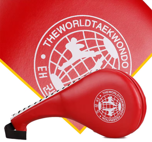 Almohadilla <span class=keywords><strong>de</strong></span> Patada <span class=keywords><strong>de</strong></span> Taekwondo, Objetivo <span class=keywords><strong>de</strong></span> Karate, Entrenamiento <span class=keywords><strong>de</strong></span> Boxeo, Práctica, Objetivo <span class=keywords><strong>de</strong></span> Golpeo <span class=keywords><strong>de</strong></span> Cuero, Equipo <span class=keywords><strong>de</strong></span> Seguridad - Product Image 5