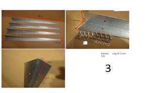 Caja de maceta elevada para exteriores con cama de jardín elevada de Metal galvanizado en el hogar, jardinería, diseño de verduras y plantas, maceta con forma - Product Image 5