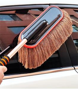 Cepillo de cera de algodón puro para coche, trapeador de coche, plumero, barrido de polvo, cera, arrastre, herramienta de lavado de coches, cepillo - Product Image 6