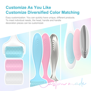 2025 <span class=keywords><strong>meilleure</strong></span> vente usage domestique Derma système de roulement soins de beauté rouleau de glace pour le visage pour l'élimination des rides corps nez pieds pour calmer - Product Image 3