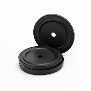 कस्टम रसायन प्रतिरोधी एफकेएम पीटीएफई रबर मोल्डेड वाल्व डायाफ्राम पंप सील गैसकेट रबर उत्पाद डायाफ्राम पार्ट्स - Product Image 2