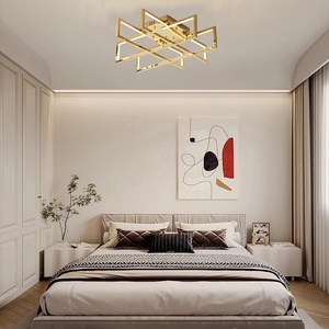 2025 mới tùy chỉnh ứng dụng điều khiển từ xa LED thiết bị chiếu sáng miễn phí số lượng lớn mẫu giao hàng trần cho phòng ngủ phòng ăn 3000K - Product Image 3