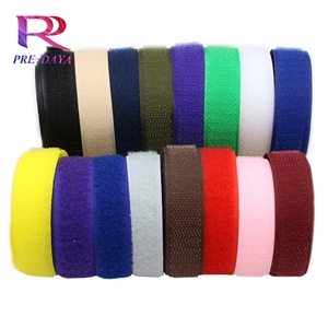 Fabrika fiyat özel farklı boyut cırt cırt bant yüksek kalite Velcroes konfeksiyon için raptiye bant naylon kanca döngü - Product Image 6