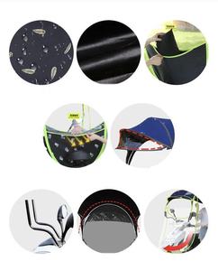 屋外用強化プラスチック製引き込み式窓デザイン日焼け止めオートバイ傘サンレインキャノピーテントオーニング - Product Image 6