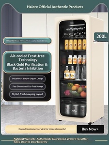 Refrigerador Pequeño <span class=keywords><strong>Haier</strong></span> de 200L, Sin Escarcha, Vitality Ice Bar, Elegante, para Hogar y Oficina - Product Image 1
