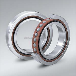 Roulements à billes à contact angulaire à une rangée de super précision USMA 7007CDGA/P4A, roulements de broche CNC 7007C/P4, roulements 7007 - Product Image 4