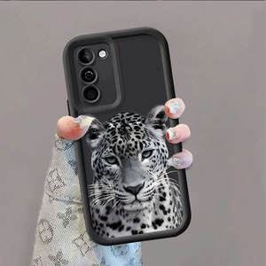 Funda Protectora para Teléfono Móvil con Estampado de Leopardo, Estilo Lente de Cámara, <span class=keywords><strong>a</strong></span> Prueba de Golpes, de TPU, para <span class=keywords><strong>Samsung</strong></span> A03S A04 A05 A05S A06 A12 A13 - Product Image 1