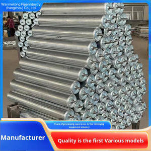 Новые промышленные опорные ролики из нержавеющей и углеродистой стали с подшипниками, без привода, для конвейерных лент, оцинкованные ролики - Product Image 3