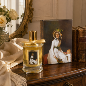 Botella de Vidrio Decorativa de Alta Gama, Etiqueta Clásica con Retrato, Aroma Fresco y Duradero, Perfume Premium, Empaque de Regalo, Set de 75 ml - Product Image 5