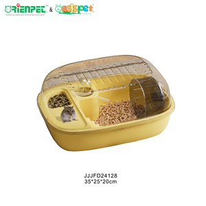 ORIENPET & OASISPET Boîte de transport en plastique pour hamster, <span class=keywords><strong>cage</strong></span> à hamster en gros, JJFD24128, produits pour animaux de compagnie - Product Image 1