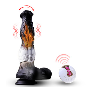 電動バイブレーター大型リアルな馬型液体シリコンディルドソフトアダルトバイブレーターセックストイ女性用23.7cm 0.6kg - Product Image 6