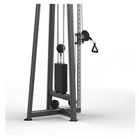 Machine de musculation à câbles croisés, équipement de musculation robuste pour salle de sport et club de fitness