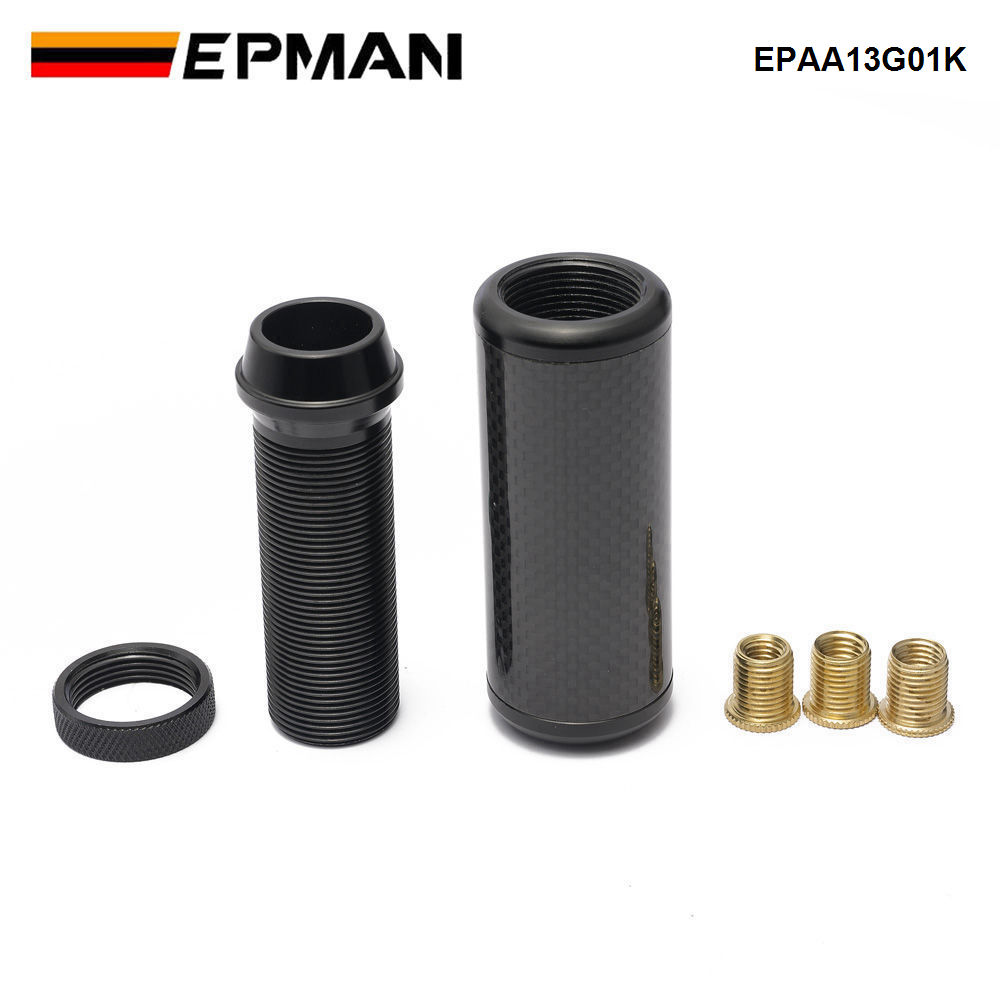 EPMAN Stealth Style Height Adjustable Shift Knob - M12x1.25
