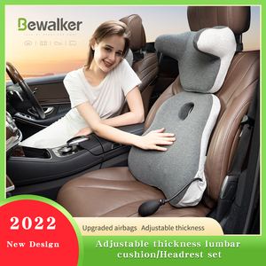 2023 nouveau Design 2-en-1 beignet oreiller ensemble tricoté mousse à mémoire de forme lombaire et <span class=keywords><strong>tête</strong></span> <span class=keywords><strong>coussin</strong></span> de siège de voiture pour fauteuil roulant et chaise de bureau - Product Image 5
