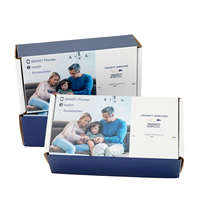 Boîte d'expédition en carton ondulé personnalisée pour l'électronique, accessoires d'emballage, boîte cadeau pour abonnement e-commerce, vente en gros