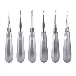 เครื่องมือถอนฟันแบบโค้งเว้าปลายรากฟัน แบร์นาร์ด สเปด ทำจากสแตนเลส - Product Image 4