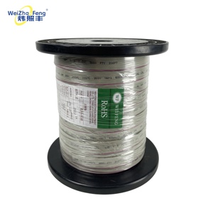 Câble plat blindé UL2651 en cuivre pur à 99,9 %, isolé PVC 28AWG, prix usine, pour applications électriques domestiques flexibles - Product Image 4