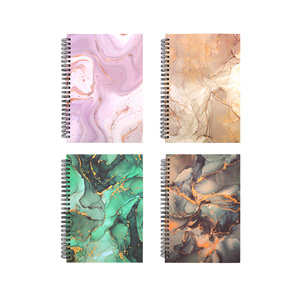 TTX A5 креативная модная мягкая двухпроводная переплетная обложка спиральные переплетные блокноты в ассортименте для школьной работы - Product Image 2