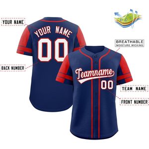 Camiseta de béisbol personalizada con botones, uniforme deportivo transpirable unisex para adultos, nombre del equipo 00 - Product Image 2