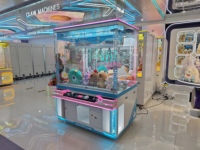 Nouveau design Grandes machines de grue à griffes à 6 griffes Jeux passionnants pour enfants Machine de jouet à griffes de boutique à jetons bon marché