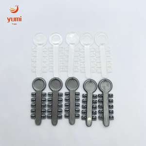 UM وسادات دوارة مطاطية طبية رمادية او شفافة للاستخدام في تقويم الاسنان وسادات اسنان تورسية - Product Image 5