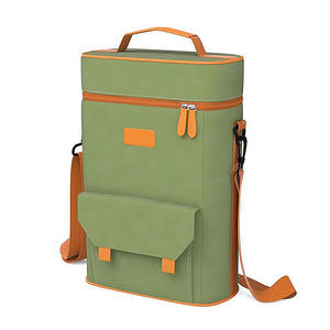 Sac à vin isotherme pliable portable résistant à la chaleur Sac d'extérieur imperméable - Product Image 2