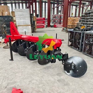 Arado de discos agrícola Leyuan de 4 cuchillas de alta resistencia para tractor, para labranza y preparación de tierras agrícolas - Product Image 3