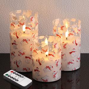 Mermei của 3D thực sự ngọn lửa trắng Pin hoạt động trà ánh sáng <span class=keywords><strong>LED</strong></span> trà ánh sáng - Product Image 3