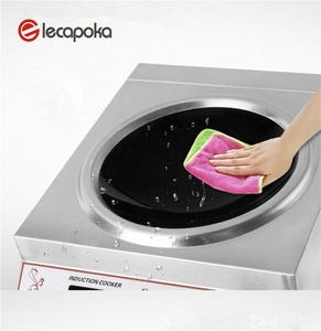 Bếp điện từ công nghiệp Nhật Bản nhỏ gọn, đơn chảo, dễ sử dụng, công suất 3500W, kiểu dáng tròn, giá rẻ - Product Image 6