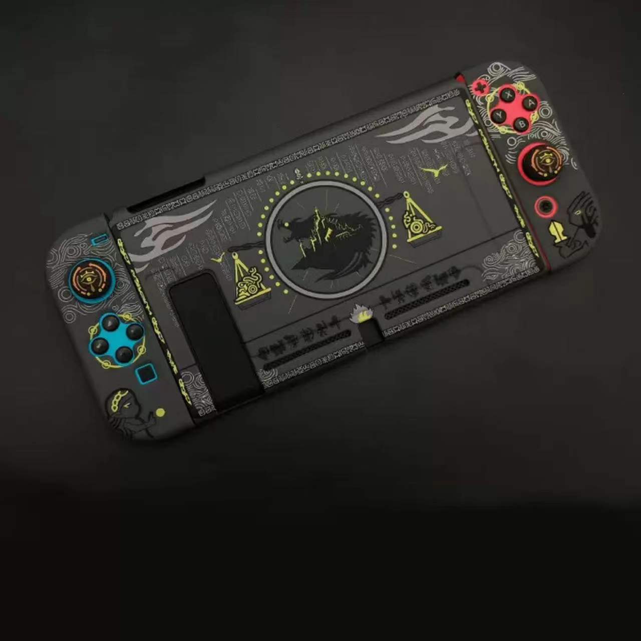 Дропшиппинг, подходит для корпуса Nintendo Switch, дышащая игровая консоль, растущий король льва, корпус из ТПУ, матовый разделенный чехол NS Joy-Con