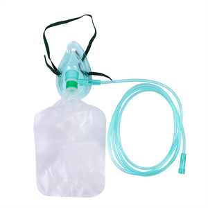 Mascarilla de Oxígeno Médica Transparente Duradera de Fábrica China, Tallas S, M, L, XL, con Bolsa de Reserva y Válvula - Product Image 4