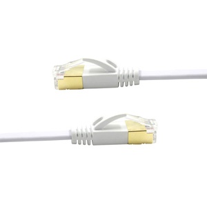 Plaqué or Sftp Cat7 Câble <span class=keywords><strong>Ethernet</strong></span> Cat 7 Cordon De Raccordement Plat Rj45 Cat7 Patch Câble 3m 25 Pi 100ft Cat 7 Prise Réseau Câble <span class=keywords><strong>Prix</strong></span> - Product Image 4