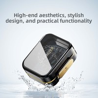 Boîte de rangement portable en plastique givré pour aligneurs invisibles, étanche, pour protège-dents, support compact pour appareil orthodontique de voyage