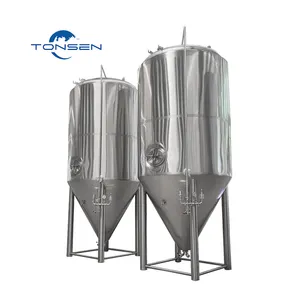 2000L Modern conical stainless steel fermenting tank easy and convenient for craft beer and wine fermentation budget friendly