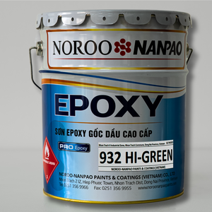 NOROO-NANPA 932 HI-GREEN น้ำยาอีพ็อกซี่ปรับระดับพื้นผิวเองได้ เงาสูง ไร้รอยต่อ เหมือนกระจก สำหรับการพ่น/ทาเคลือบผิว - Product Image 1