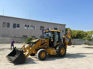 Roda ekskavator backhoe Caterpillar bekas dijual dalam kondisi baik - Product Image 4