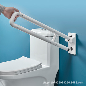 Barres d'appui pour toilettes Baiyurui 8866-12 en acier inoxydable antidérapantes pour personnes âgées et handicapées, barre de sécurité pour salle de bain - Product Image 4