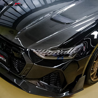 Kit carrosserie en fibre de carbone sèche style MSY, capot moteur, couvercle de capot, pièce aérodynamique, remplacement extérieur pour Audi RS6 C8 2019-2025