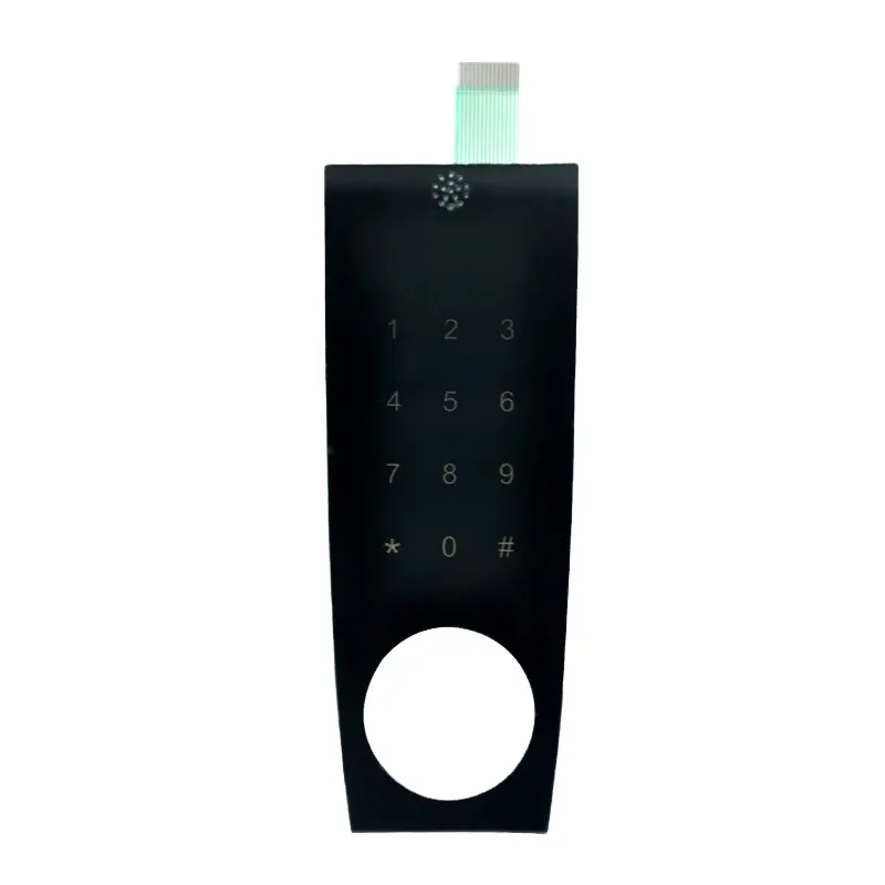 custom digital door lock membrane keypad switch