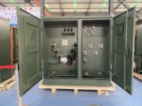 Transformateur de distribution triphasé immergé dans l'huile de 400 kVA avec groupe vectoriel Dyn11 et rapport de tension de 10 kV à 400 V