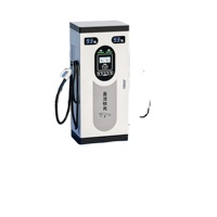 Chargeur EV portable DC 20 kW avec cadre pliable et câble long résistant à l'usure pour chantiers temporaires