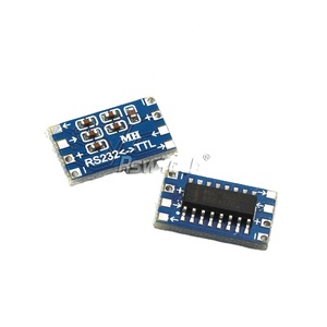 <strong>Mini</strong> MAX3232 <strong>RS232</strong> to TTL Serial Port Level Converter Brush <strong>Module</strong> Connecter MAX232 Flashing Board - Product Image 1