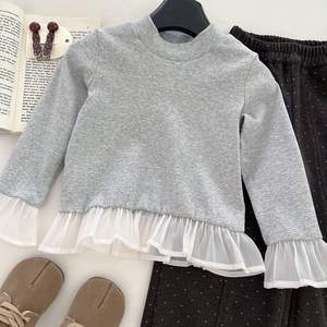 Nuevo Conjunto de Tres Piezas para Niña, Estilo Primavera-Otoño, Chaleco Moderno, Camisa Interior de Manga Larga, Pantalones Anchos - Product Image 6