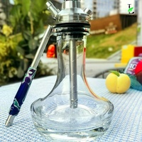 Original Premium Shisha Moze Breeze PRO Installation de narguilé Lounge Store Shop Bar Acier inoxydable Résine Narguilé Fumer Shisha Chicha