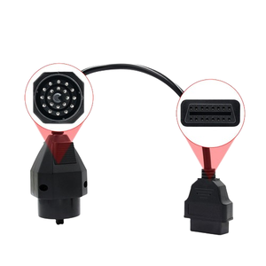 Pour BMW 20pin OBD2 Adaptateur avec 16PIN Femelle Connecteur E36 E39 X5 Z3 OBD <span class=keywords><strong>2</strong></span> Câble 20 PIN Connecteur PIN Extension pour Voitures - Product Image 3