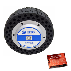 ZLLG80ASM250-4096 V2.18 ไดรเวอร์มอเตอร์ฮับขนาด 8 นิ้ว 4096 ไลน์, 24V สำหรับหุ่นยนต์ พร้อมเอนโค้ดเดอร์ ความเร็วสูงต่ำ - Product Image 1