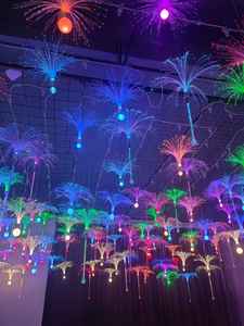 โคมไฟตกแต่งรูปแมงกะพรุนขนาดเล็ก ธีมทะเล สำหรับตกแต่งภายนอกอาคาร สำหรับตู้ปลาและภูมิทัศน์รีสอร์ท - Product Image 1