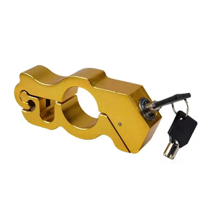אופנוע handlebar מנעול בלם handlebar להתמודד עם מנעול מוצק בעפר אופניים אלקטרוני נגד גניבת מנעול - Product Image 2