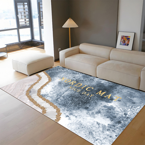 Chống trượt Pha Lê Nhung thảm tùy chỉnh kích thước, mềm cao đống thảm cho phòng khách phòng ngủ, Bán Buôn số lượng lớn - Product Image 2