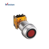 WST-E11X2/WST-E20X3 1NC 1NO 2NO Tombol Tekan Anti Ledakan Tipe Papan Belakang CE untuk IP65/IP66 Berperingkat 600V 6A